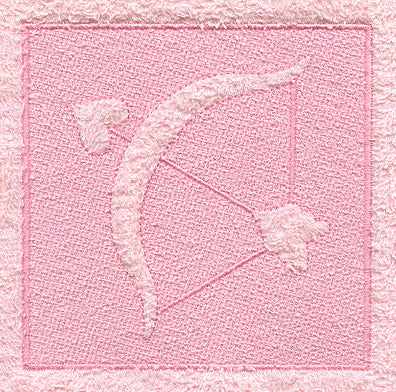 Cupid's Arrow (Embossed)