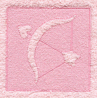 Cupid's Arrow (Embossed)