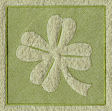 Four Leaf Clover (Embossed)