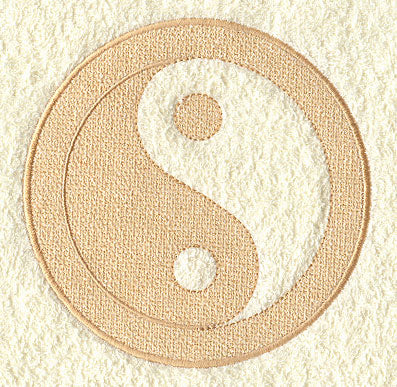 Yin and Yang (Embossed)