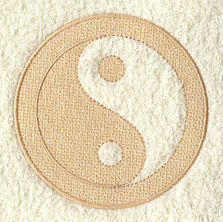 Yin and Yang (Embossed)