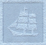 Clipper Ship (Embossed)