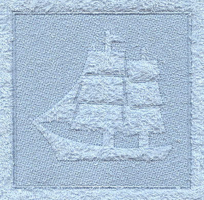 Clipper Ship (Embossed)