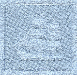 Clipper Ship (Embossed)