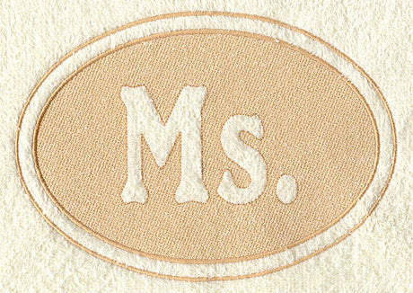 Ms. (Embossed)