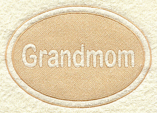 Grandmom (Embossed)