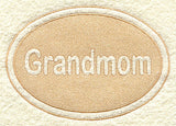 Grandmom (Embossed)