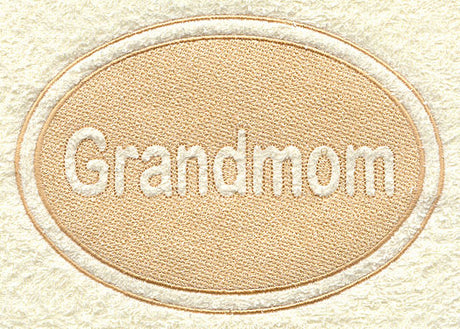 Grandmom (Embossed)