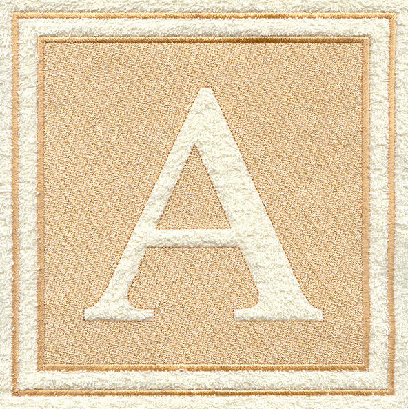 Greek Letter Alpha - 7.8 inch (Embossed)