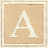 Greek Letter Alpha - 7.8 inch (Embossed)