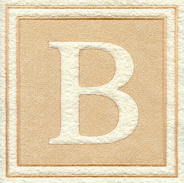 Greek Letter Beta - 7.8 inch (Embossed)