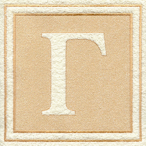 Greek Letter Gamma - 7.8 inch (Embossed)