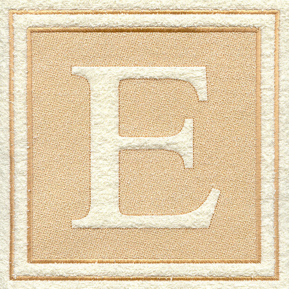 Greek Letter Epsilon - 7.8 inch (Embossed)