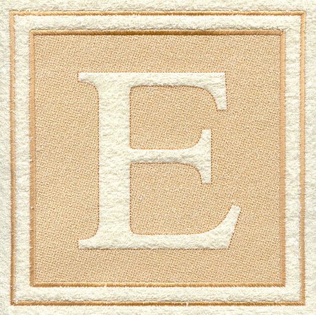Greek Letter Epsilon - 7.8 inch (Embossed)