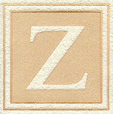 Greek Letter Zeta - 7.8 inch (Embossed)