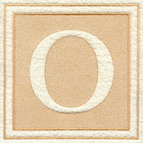 Greek Letter Omicron - 7.8 inch (Embossed)