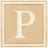 Greek Letter Rho - 7.8 inch (Embossed)
