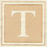 Greek Letter Tau - 7.8 inch (Embossed)