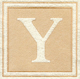 Greek Letter Upsilon - 7.8 inch (Embossed)