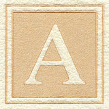 Greek Letter Alpha - 7.8 inch (Embossed)