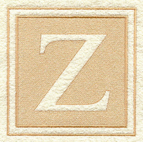 Greek Letter Zeta - 7.8 inch (Embossed)