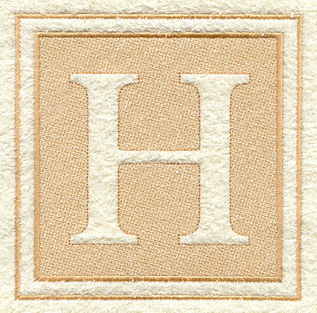 Greek Letter Eta - 7.8 inch (Embossed)