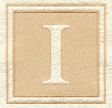 Greek Letter Iota - 7.8 inch (Embossed)