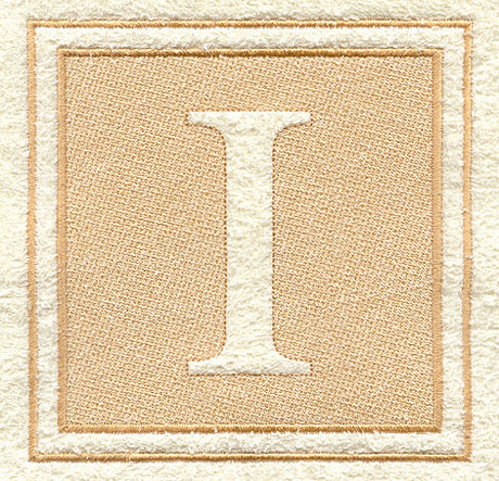 Greek Letter Iota - 7.8 inch (Embossed)