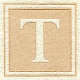Greek Letter Tau - 7.8 inch (Embossed)