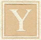 Greek Letter Upsilon - 7.8 inch (Embossed)
