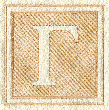Greek Letter Gamma - 7.8 inch (Embossed)
