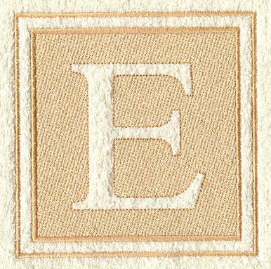Greek Letter Epsilon - 7.8 inch (Embossed)