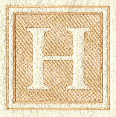 Greek Letter Eta - 7.8 inch (Embossed)