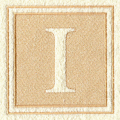 Greek Letter Iota - 7.8 inch (Embossed)