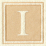 Greek Letter Iota - 7.8 inch (Embossed)