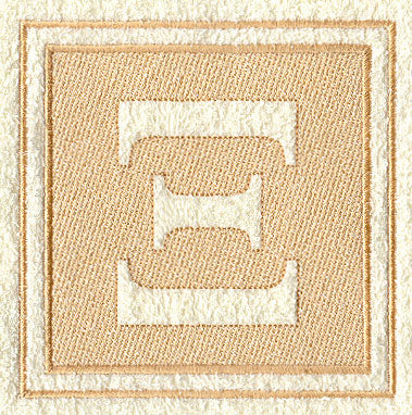 Greek Letter Xi - 7.8 inch (Embossed)