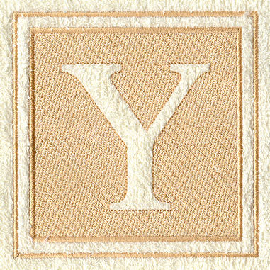 Greek Letter Upsilon - 7.8 inch (Embossed)
