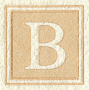 Greek Letter Beta - 7.8 inch (Embossed)