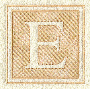 Greek Letter Epsilon - 7.8 inch (Embossed)