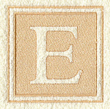 Greek Letter Epsilon - 7.8 inch (Embossed)
