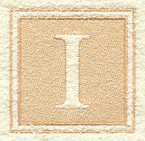 Greek Letter Iota - 7.8 inch (Embossed)