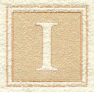 Greek Letter Iota - 7.8 inch (Embossed)