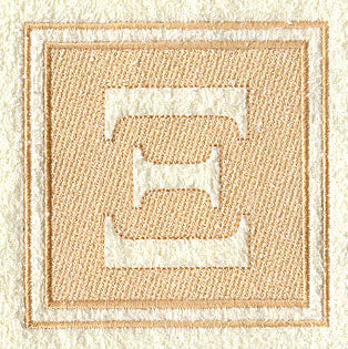 Greek Letter Xi - 7.8 inch (Embossed)