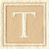 Greek Letter Tau - 7.8 inch (Embossed)