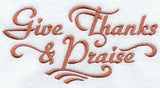 Give Thanks and Praise
