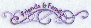 Friends and Family Swirls