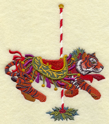 Carousel Christmas Tiger