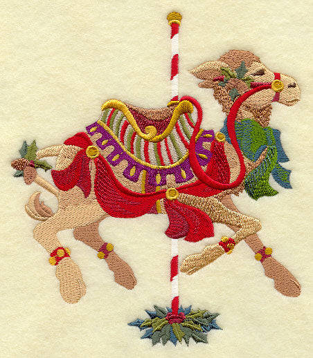 Carousel Christmas Camel