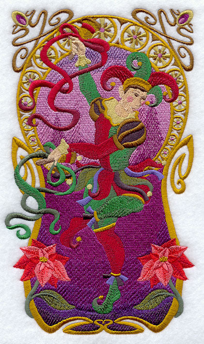 Carousel Christmas Jester 1