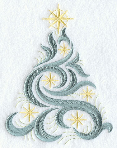 Swirling Christmas Tree